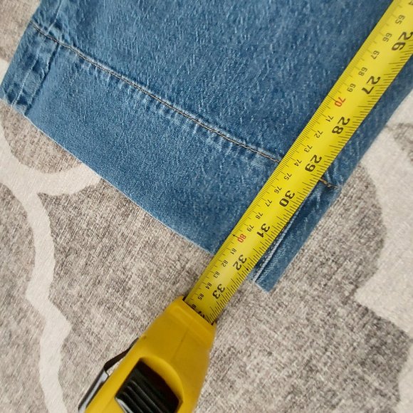 GAP jeans Wide Leg Sky High 10/30 L (size 10 Long) NWT - Picture 7 of 10